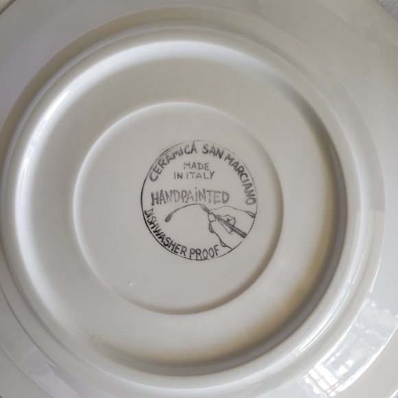 Italian Fish Dinner Plate from Ceramica San Marciano, Hand Painted ~Italy - Picture 3 of 5